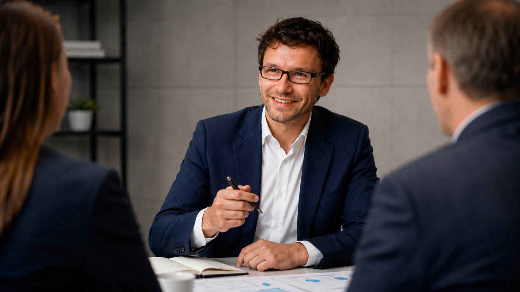 Dr. Christian Kaiser im direkten Strategiegespräch mit Unternehmern